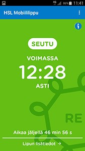 mobiilimaksettu lippu